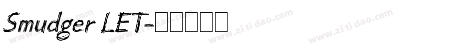 Smudger LET字体转换